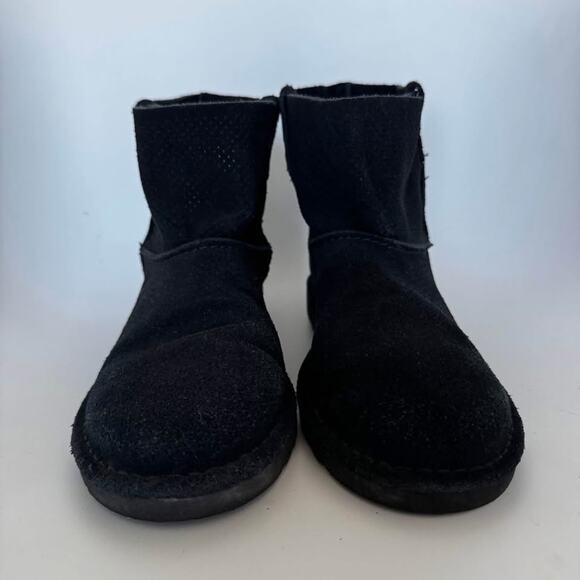 UGG Shoes - UGG Classic Mini Perforated Suede Boots – Black, Women’s Size 9
